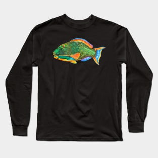 Parrot fish Long Sleeve T-Shirt